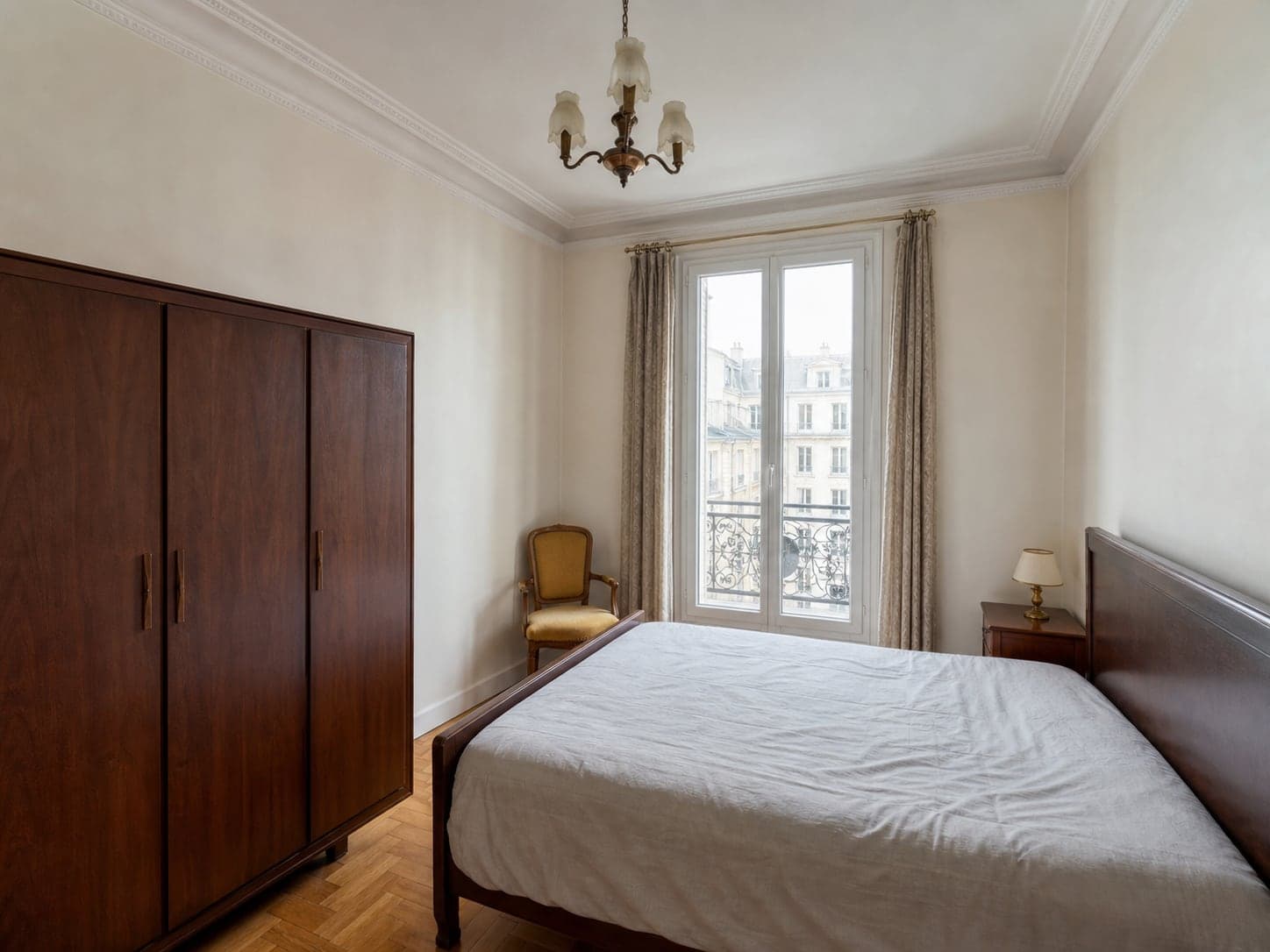 Chambre parentale avant staging